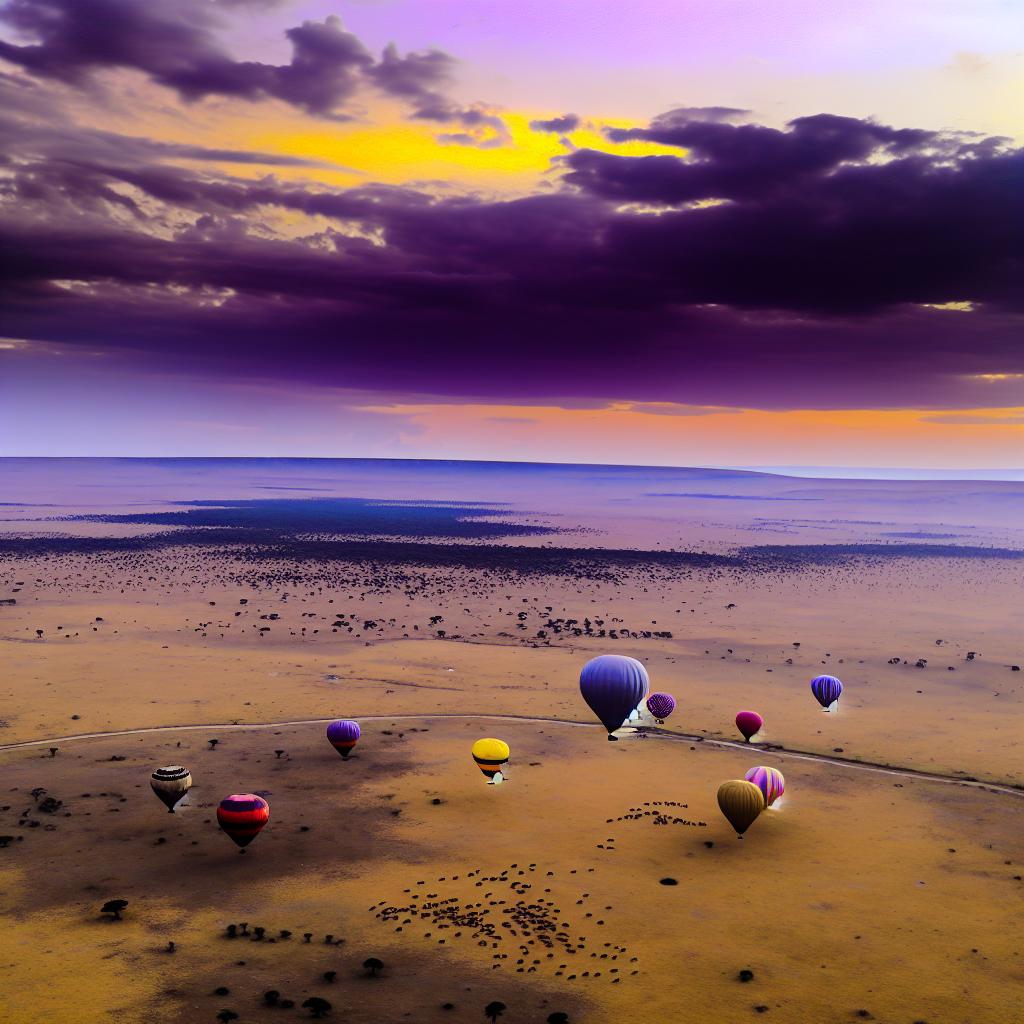 Balloon safaris over the Maasai Mara